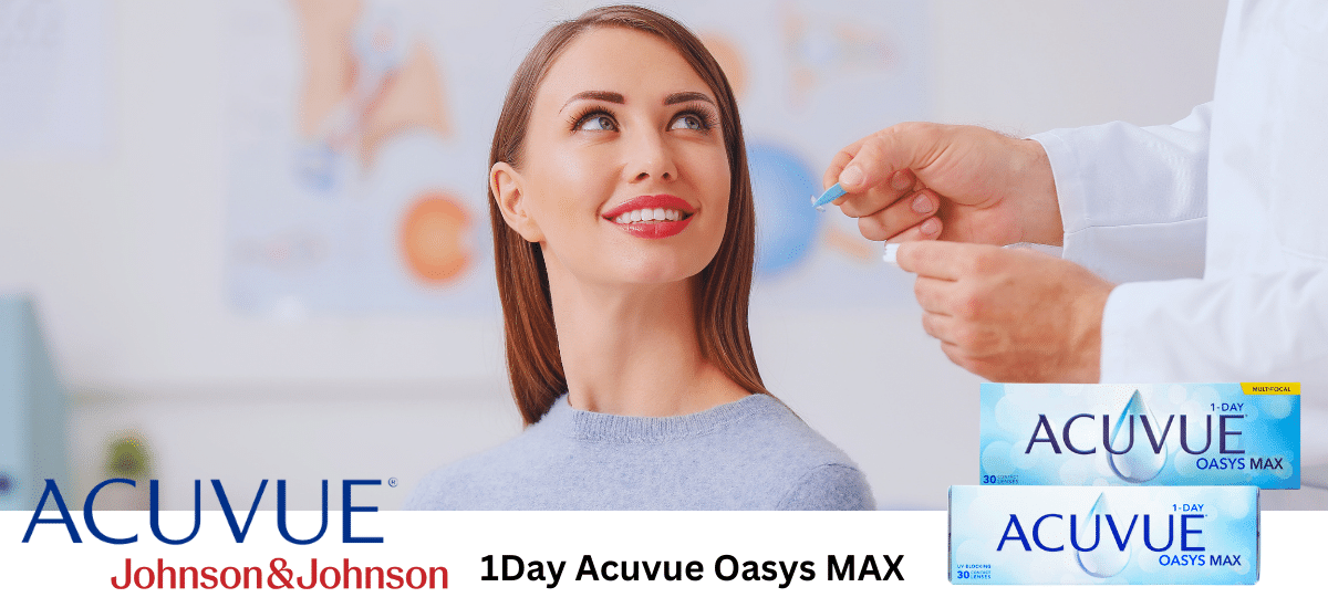 עדשות מגע 1Day Acuvue Oasys MAX - סקירה