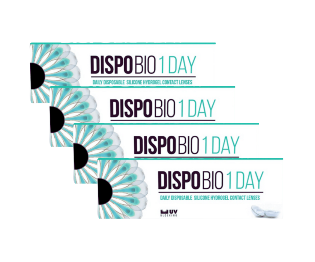 עדשות מגע יומיות  דיספו ביו ואן דיי  DISPO Bio 1 day 120pck