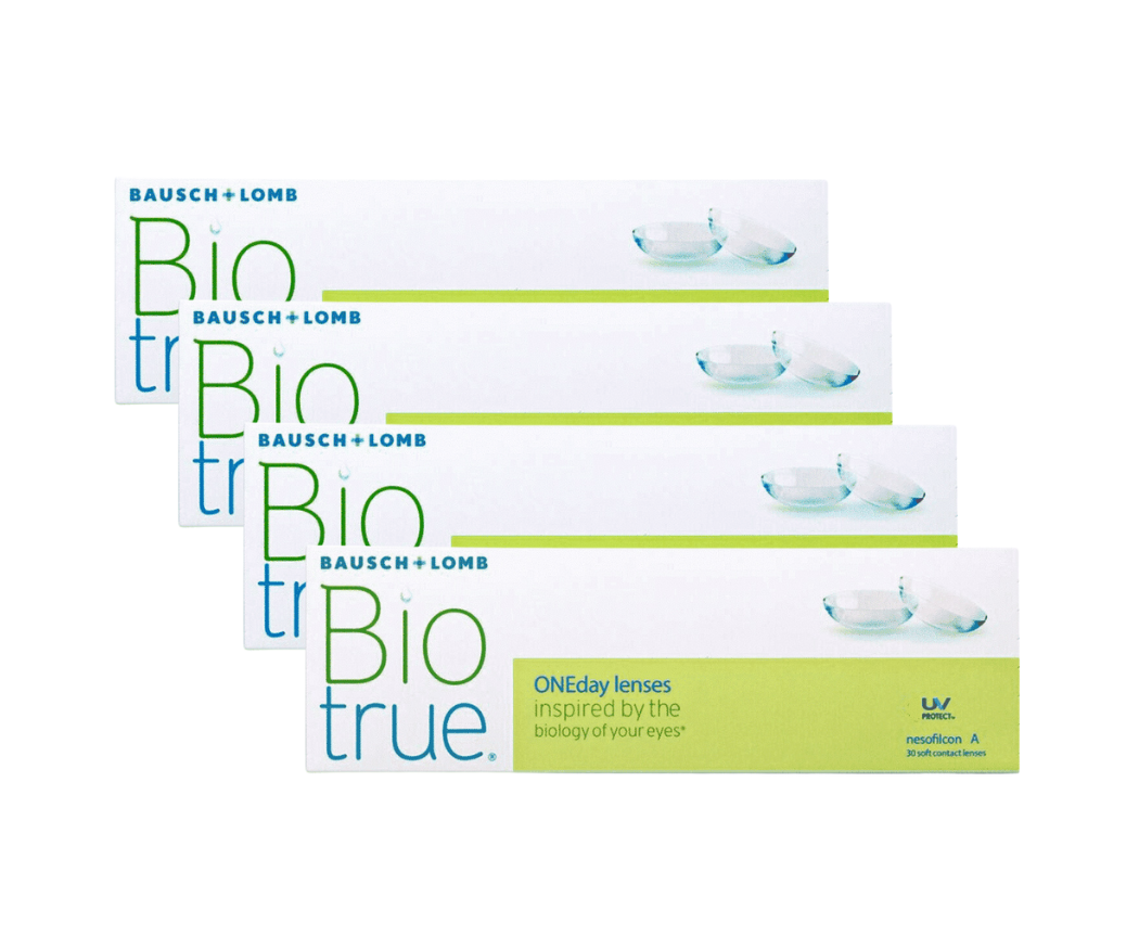 עדשות מגע יומיות  ביו טרו ואן דיי Biotrue ONEday 120pck